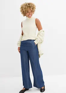 Pantaloni larghi e fluenti in lyocell, bonprix Pantaloni larghi e fluenti in lyocell, bonprix