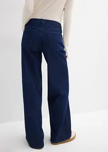 Jeans wide leg lunghi, low strech, vita media, bonprix Jeans wide leg lunghi, low strech, vita media, bonprix