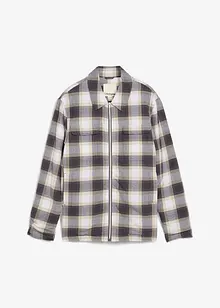 Giacca-camicia in flanella, leggermente foderata, bonprix Giacca-camicia in flanella, leggermente foderata, bonprix