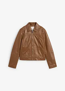 Giacca in nappa di agnello, bonprix Giacca in nappa di agnello, bonprix