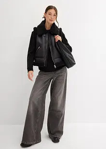 Gilet in similpelle, bonprix Gilet in similpelle, bonprix