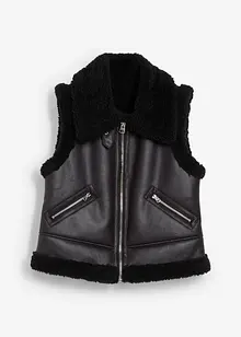 Gilet in similpelle, bonprix Gilet in similpelle, bonprix
