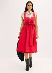 Camicetta bavarese in delicato tulle con motivo a pois, bonprix Camicetta bavarese in delicato tulle con motivo a pois, bonprix