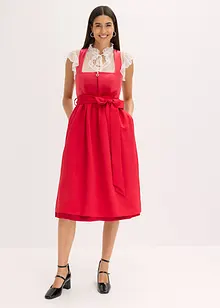 Abito bavarese midi con velluto (set 2 pezzi), bonprix Abito bavarese midi con velluto (set 2 pezzi), bonprix
