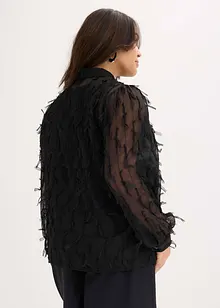 Blusa con lavorazione a frange, bonprix Blusa con lavorazione a frange, bonprix