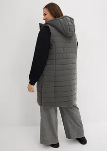 Gilet trapuntato lungo, bonprix Gilet trapuntato lungo, bonprix