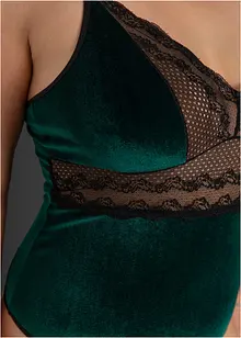 Body ouvert in velluto, bonprix Body ouvert in velluto, bonprix