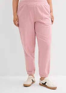 Pantaloni in felpa di puro cotone, bonprix Pantaloni in felpa di puro cotone, bonprix