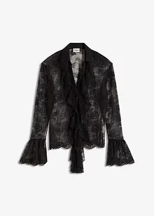 Camicetta trasparente con pizzo, bonprix Camicetta trasparente con pizzo, bonprix