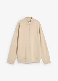 Cardigan oversize con lana merino, bonprix Cardigan oversize con lana merino, bonprix