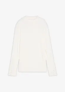 Maglia a maniche lunghe a coste, bonprix Maglia a maniche lunghe a coste, bonprix