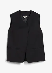 Gilet lungo con trama twill, bonprix Gilet lungo con trama twill, bonprix