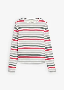 Maglia a maniche lunghe in puro cotone, bonprix Maglia a maniche lunghe in puro cotone, bonprix