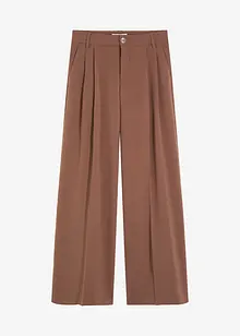 Pantaloni con pinces in misto viscosa fluente, bonprix Pantaloni con pinces in misto viscosa fluente, bonprix