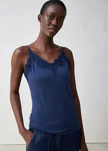 Top con lana e pizzo, bonprix Top con lana e pizzo, bonprix