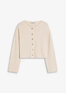 Cardigan in maglia fine a coste, bonprix Cardigan in maglia fine a coste, bonprix