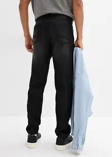 Jeans in tessuto felpato con elastico in vita regular fit, straight, bonprix Jeans in tessuto felpato con elastico in vita regular fit, straight, bonprix