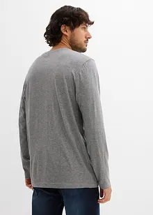 Maglia a maniche lunghe in puro cotone biologico (pacco da 2), bonprix Maglia a maniche lunghe in puro cotone biologico (pacco da 2), bonprix
