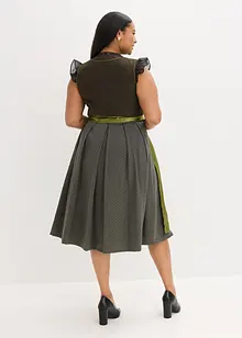 Abito bavarese con grembiule (set 2 pezzi), bonprix Abito bavarese con grembiule (set 2 pezzi), bonprix