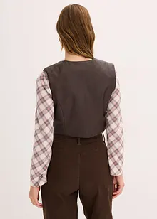 Gilet in similpelle effetto usato, bonprix Gilet in similpelle effetto usato, bonprix