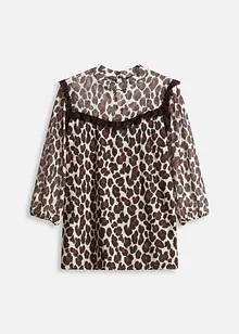 Maglia in mesh morbido con pizzo, bonprix Maglia in mesh morbido con pizzo, bonprix