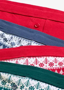 Boxer aderenti con cotone (pacco da 4), bonprix Boxer aderenti con cotone (pacco da 4), bonprix
