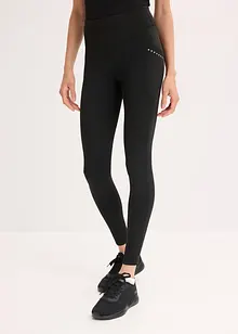 Leggings termici con dettagli riflettenti e tasca per il cellulare, bonprix Leggings termici con dettagli riflettenti e tasca per il cellulare, bonprix