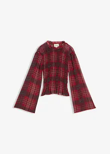 Blusa con inserto smock, bonprix Blusa con inserto smock, bonprix