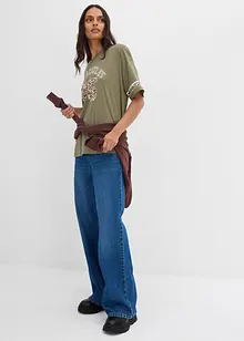 Maxi maglia in puro cotone biologico, bonprix Maxi maglia in puro cotone biologico, bonprix