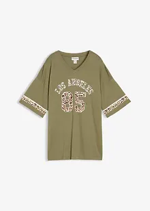 Maxi maglia in puro cotone biologico, bonprix Maxi maglia in puro cotone biologico, bonprix