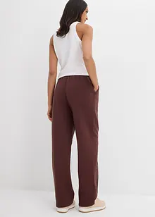 Pantaloni in felpa di puro cotone, bonprix Pantaloni in felpa di puro cotone, bonprix