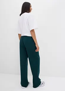 Pantaloni in felpa di puro cotone, bonprix Pantaloni in felpa di puro cotone, bonprix