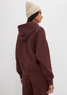 Felpa oversize con cappuccio in puro cotone, bonprix Felpa oversize con cappuccio in puro cotone, bonprix