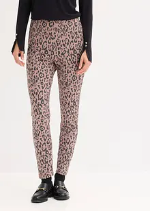 Pantaloni di viscosa in punto di Roma con vita elasticizzata, bonprix Pantaloni di viscosa in punto di Roma con vita elasticizzata, bonprix