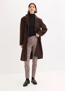 Pantaloni di viscosa in punto di Roma con vita elasticizzata, bonprix Pantaloni di viscosa in punto di Roma con vita elasticizzata, bonprix