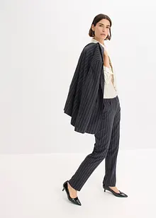 Camicetta in satin con cravatta staccabile (set 2 pezzi), bonprix Camicetta in satin con cravatta staccabile (set 2 pezzi), bonprix