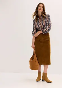 Gonna di velluto a coste, bonprix Gonna di velluto a coste, bonprix