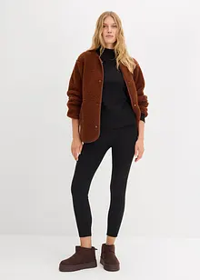 Maglietta termica con collo dritto, bonprix Maglietta termica con collo dritto, bonprix