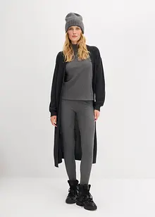 Maglietta termica con collo dritto, bonprix Maglietta termica con collo dritto, bonprix