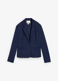 Blazer in felpa con viscosa fluente, bonprix Blazer in felpa con viscosa fluente, bonprix