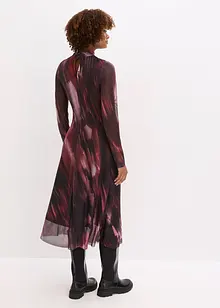 Abito midi in morbido mesh, bonprix Abito midi in morbido mesh, bonprix