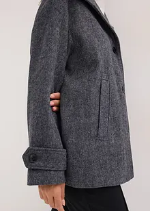 Caban lungo in simil lana, bonprix Caban lungo in simil lana, bonprix