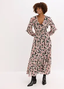 Abito di chiffon con volant, bonprix Abito di chiffon con volant, bonprix