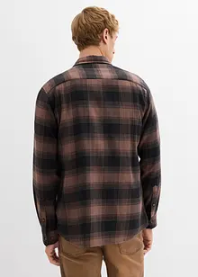 Camicia in flanella di puro cotone, bonprix Camicia in flanella di puro cotone, bonprix