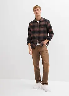 Camicia in flanella di puro cotone, bonprix Camicia in flanella di puro cotone, bonprix