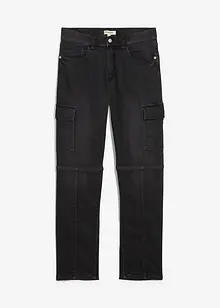 Jeans jogger cargo con girovita comodo regular fit, straight, bonprix Jeans jogger cargo con girovita comodo regular fit, straight, bonprix