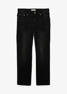 Jeans in puro cotone con girovita comodo, regular fit, bonprix Jeans in puro cotone con girovita comodo, regular fit, bonprix