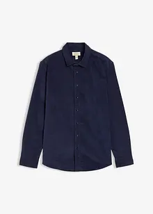 Camicia in morbido velluto stretch a coste di cotone riciclabile, bonprix Camicia in morbido velluto stretch a coste di cotone riciclabile, bonprix