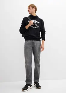 Felpa con cappuccio in misto cotone morbido, bonprix Felpa con cappuccio in misto cotone morbido, bonprix