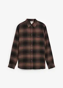 Camicia in flanella di puro cotone, bonprix Camicia in flanella di puro cotone, bonprix